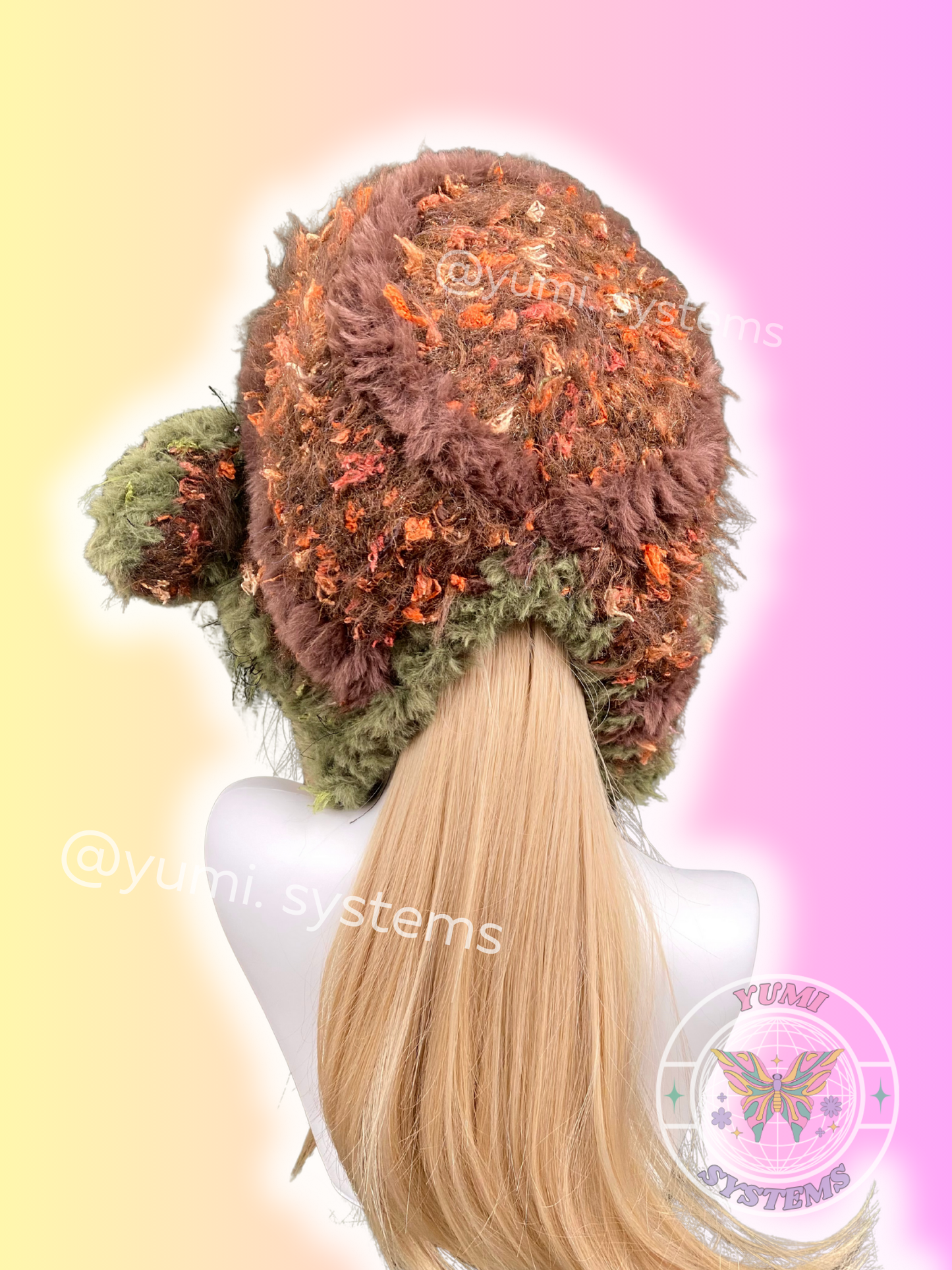 KINETIC BEAST | Modular Shaggy Plush Beanie