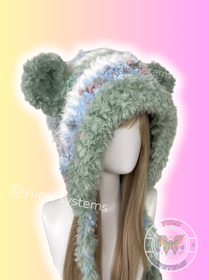 MOSS-MIST Shaggy Ear Bonnet