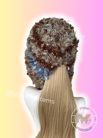 TERRA-MONSTER | Modular Shaggy Plush Beanie