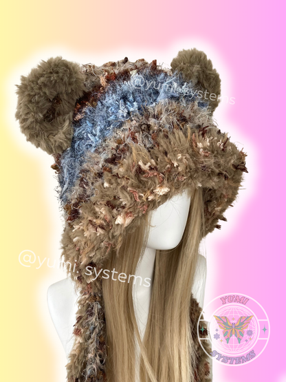 TERRA-MONSTER | Modular Shaggy Plush Beanie