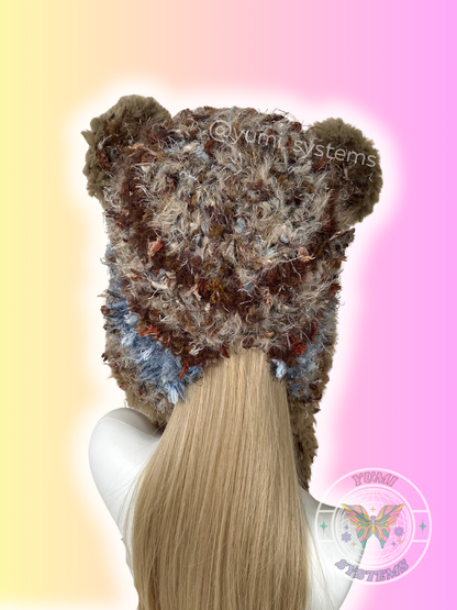 TERRA-MONSTER | Modular Shaggy Plush Beanie