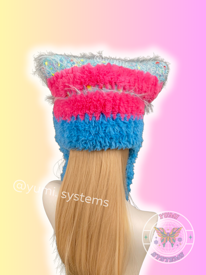 KINETIC ORGANISM | Modular Shaggy Plush Beanie