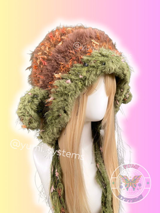 KINETIC BEAST | Modular Shaggy Plush Beanie