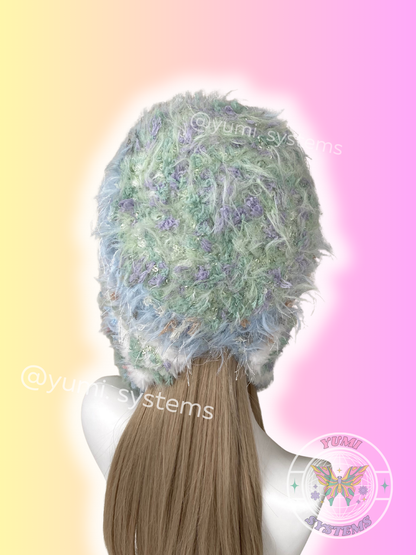 MOSS-MIST Shaggy Ear Bonnet