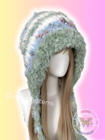 MOSS-MIST Shaggy Ear Bonnet